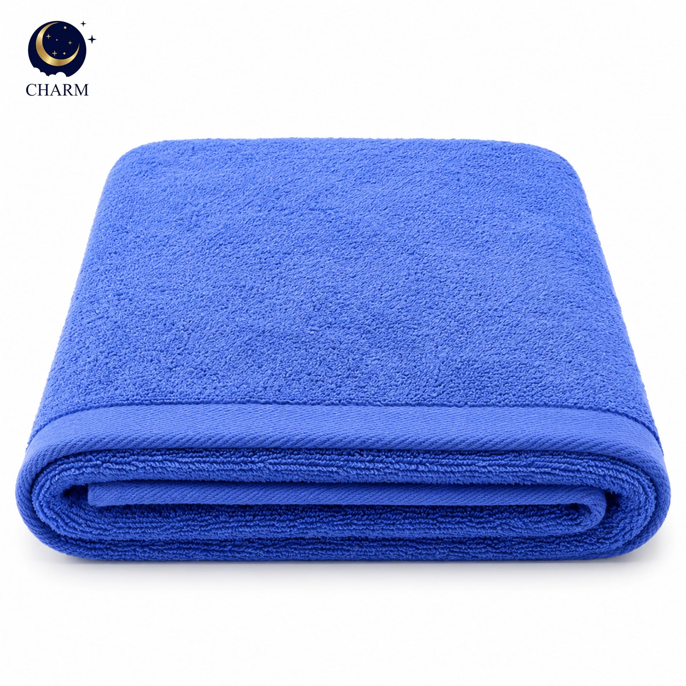 ผ้าขนหนู CHARM POOL ขนาด 100X150 ซม. สี ROYAL BLUE_2